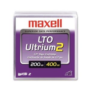Maxell LTO-2 Ultrium 2 200 GB / 400 GB Data Cartridge 609m, 12.65mm