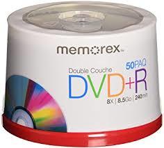  - Memorex DVD-R 4.7GB 16X 50PK Cakebox