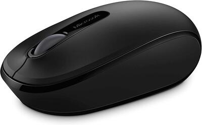 Microsoft Mobile 1850 Wireless Black Mouse (U7Z-00003) - Thumbnail