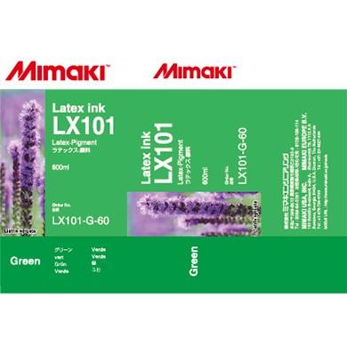 Mimaki LX101-G-60 Yeşil Orjinal Lateks Mürekkep JV400-130LX , JV400-160LX (T11214) - MIMAKI