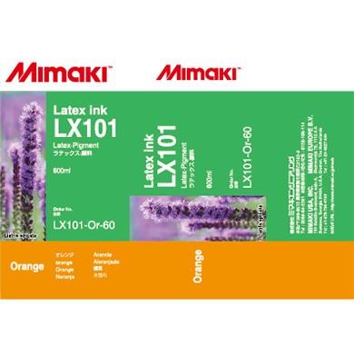MIMAKI - Mimaki LX101-OR-60 Orange Original Latex Ink JV400-130LX , JV400-160LX