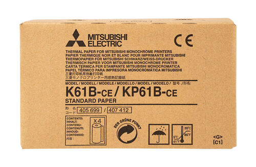 Mitsubishi K61B-CE / KP61B-CE Orjinal Standart Termal Kağıt