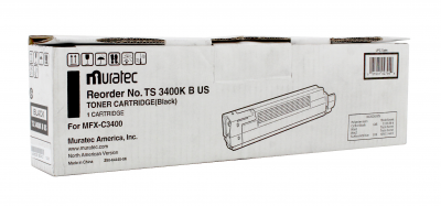 Muratec TS3400K Siyah Orjinal Toner MFX-C3400 9,500 Sayfa (T10654) - Muratec