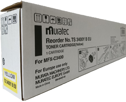 Muratec TS3400Y Yellow Original Toner - MFX-C3400