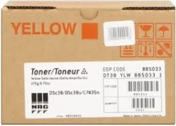 NASHUATEC - Nashuatec 885415 DSC38 DT38YLW Sarı Orjinal Toner - C7435 (T3693)