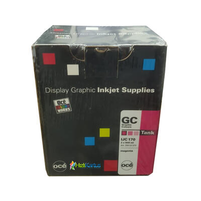 Oce IJC 170 2'li Paket Kırmızı Mürekkep Kartuşu - CS-5050/CS-5070/CS-5090 (T12809) - OCE