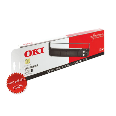 OKI - OKI 3410 09002308 Original Ribbon - ML-3410 (Damaged Box)