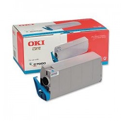 OKI 41304211 Type C2 Cyan Original Toner - OKI C7000 / C7200 / C7400 - OKI