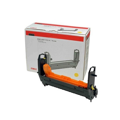 OKI 41962805 Type C4 Sarı Orjinal Drum Ünitesi - C7100 / C7300 - OKI