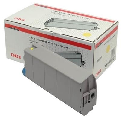 OKI 41963083 Yellow Original Toner - OKI C7100 / C7300 / C7500 - OKI