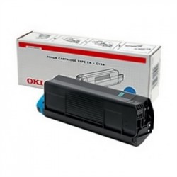OKI - OKI 42804507 Mavi Orjinal Toner - C5200 / C5400 (T4604)