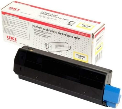 OKI 42804545 Yellow Original Toner - C5250 / C5450 - OKI