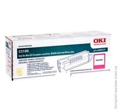 OKI 42804575 Magenta Original Laser Toner - OKI C3100 - OKI