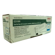 OKI 42804576 C3100-M Cyan Original Toner - OKI C3100 - OKI