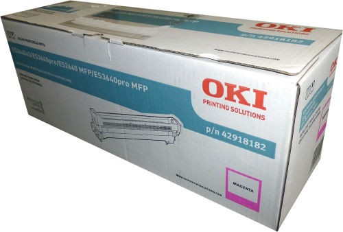 OKI 42918182 Magenta Original Drum Unit - ES3640a3 / ES2640 MFP