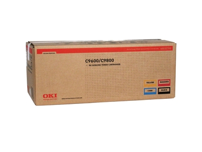OKI 43112702 Original Toner Kit B/C/M/Y - C9600 / C9800 - OKI