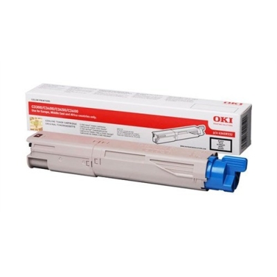 OKI - OKI 43459344 Siyah Orjinal Toner - C3300 / C3400 (T6771)