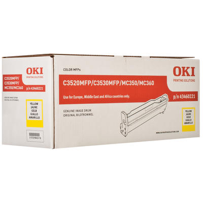 OKI - OKI 43460221 Sarı Orjinal Drum Unitesi - MC3530 / MC350 (T8588)