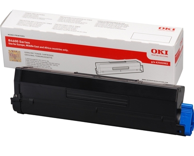 OKI 43502002 Black Original Toner - B4600 - OKI