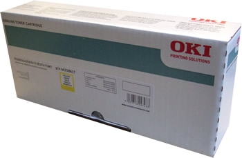 OKI 44318617 ES3032a4 / ES7411 / ES7411WT Yellow Original Toner - 1