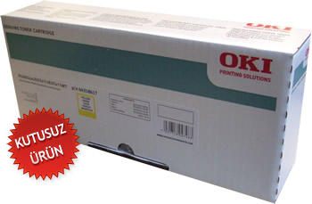 OKI - OKI 44318617 ES3032a4 / ES7411 / ES7411WT Yellow Original Toner (Without Box)