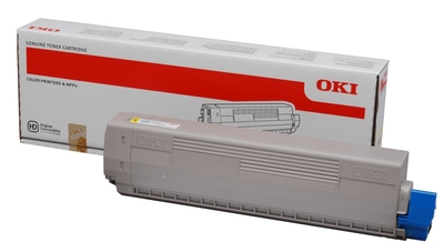 OKI - OKI 44844613 Sarı Orjinal Toner - C822 / C822DN (T16698)