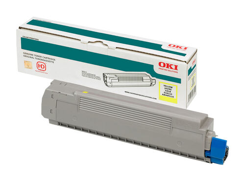 OKI 44844625 Sarı Orjinal Toner - C822 (T14670) - 1