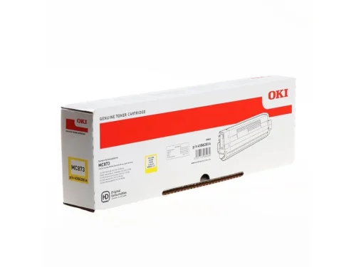 OKI 45862814 Sarı Orjinal Toner Yüksek Kapasiteli - MC873 / MC883 - 1