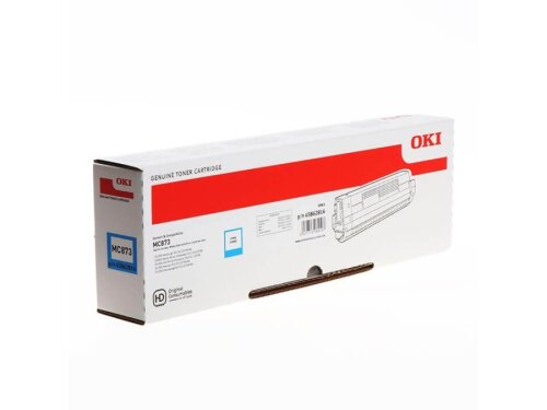 OKI 45862816 Mavi Orjinal Toner Yüksek Kapasiteli - MC873 / MC883 - 1