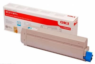 OKI 45862847 MC873 Cyan Original Toner - OKI