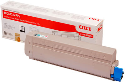 OKI - OKI 45862848 Siyah Orjinal Toner - MC873 (T7300)