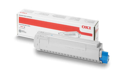OKI - OKI 45862851 Mavi Orjinal Toner - MC853 / MC873 (T15956)