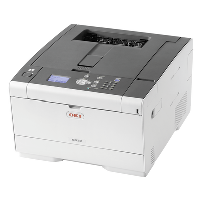 OKI - OKI 46356102 (C532dn) Dublex + Network Color Laser Printer