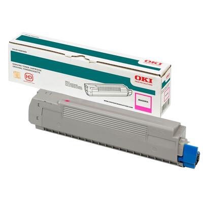 OKI 46471106 Kırmızı Orjinal Toner - C823 / C833 (T12799) - OKI