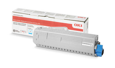 OKI - OKI 46471107 Cyan Original Toner C823 / C833 / C843