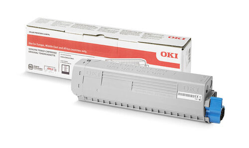 OKI 46471108 Black Original Toner - C823 / C833 / C843