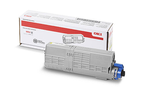 OKI 46490401 Sarı Orjinal Toner - C532 / C542 - 1