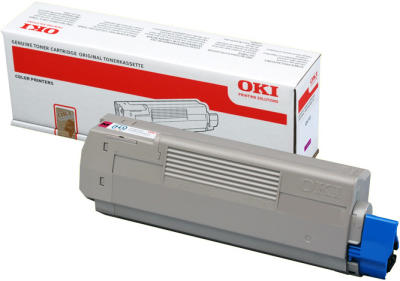 OKI - OKI 46490630 Kırmızı Orjinal Toner - C532 / MC563 (T7151)