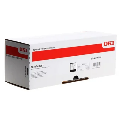 OKI 46508716 Siyah Orjinal Toner - C332 - OKI