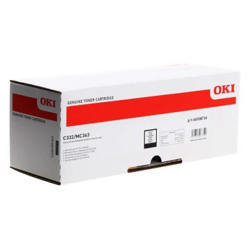 OKI 46508716 Siyah Orjinal Toner - C332 - 1