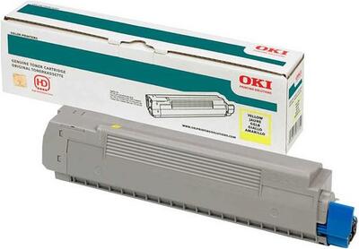 OKI 46606505 Yellow Original Toner - Pro8432WT - OKI