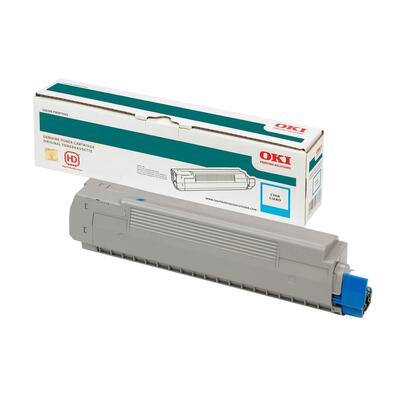 OKI 46606507 Cyan Original Toner - Pro8432WT - OKI