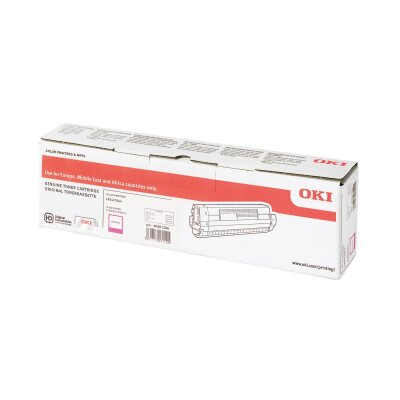 OKI 46861306 Kırmızı Orjinal Toner - C834 / C844 - OKI
