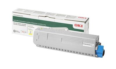 OKI - OKI 47095705 Sarı Orjinal Toner - C824DN / C834DNW (T12782)