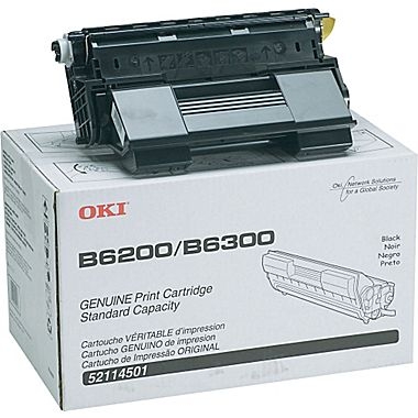 OKI B6200-B6300 52114501 Black Original Toner 