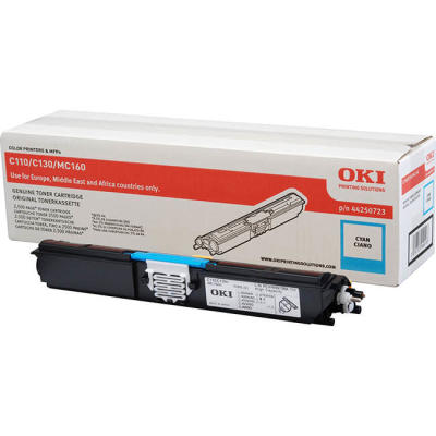 OKI C110 / C130 / MC160 44250723 Cyan Original Toner - OKI