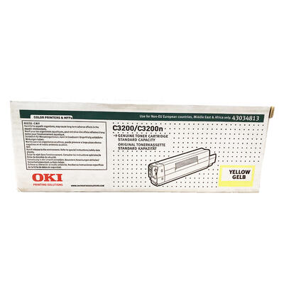 OKİ C3200 43034813 Yellow Original Toner - OKI