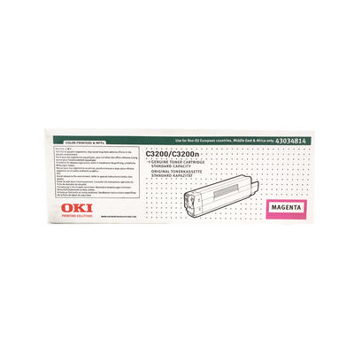OKİ C3200 43034814 Magenta Original Toner - OKI
