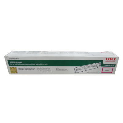 OKI - OKI 43459418 Kırmızı Orjinal Toner - C3300/ C3400 (T8774)