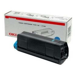 OKI 42127407 Mavi Orjinal Toner - C5100 / C5200 (T3619) - OKI